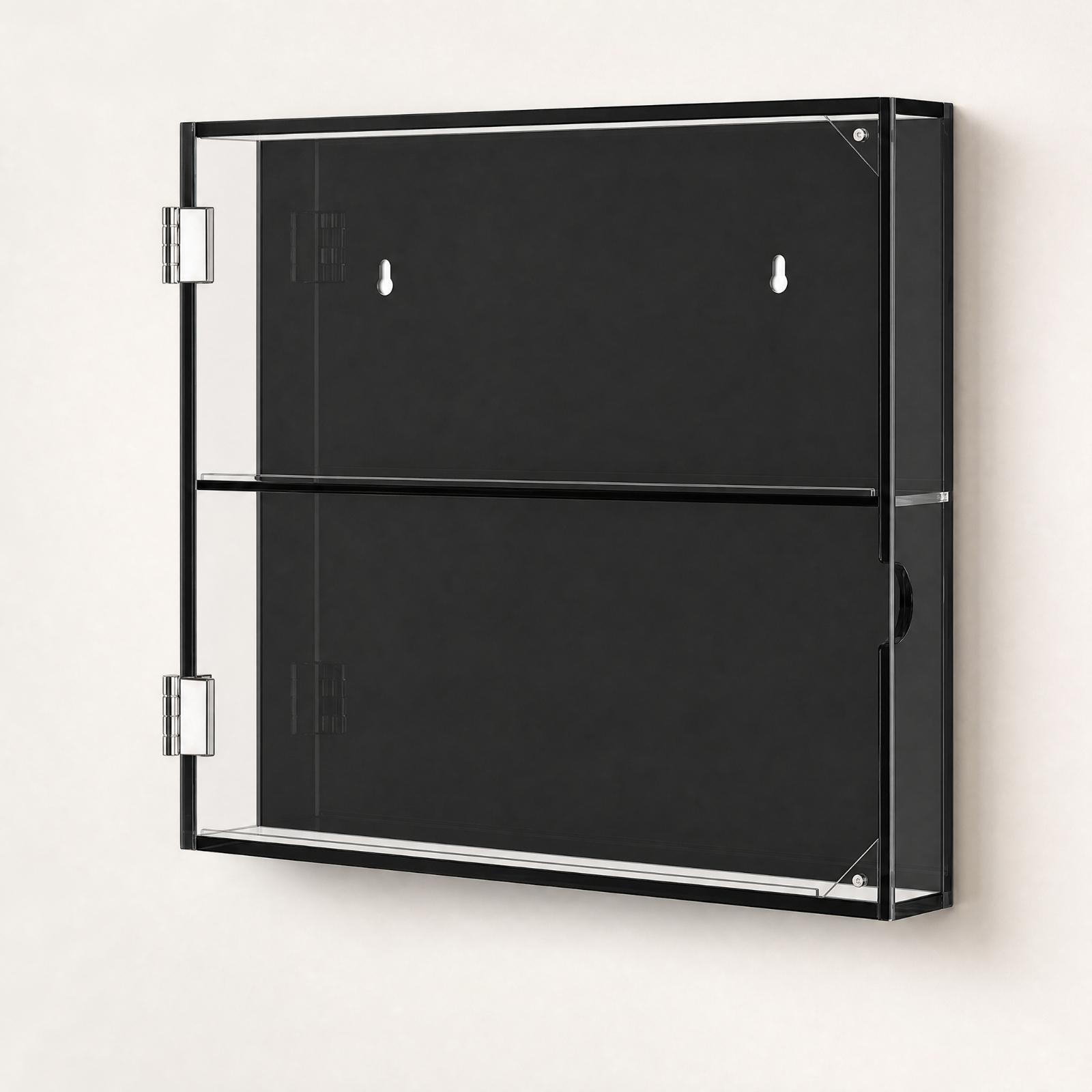 壁掛け式のアクリル製トレーディングカードディスプレイケース。 - Display Case Acrylic のレビューと価格